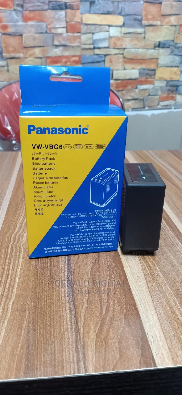 Panasonic Battery Is Original for Video Camera in Ojo Photo & Video