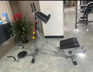 Ab Coaster With Twista and Dumbbells/ Push-Up Bar