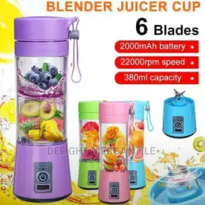 Rechargeable Blender Smoothie Juicer 6 Blades