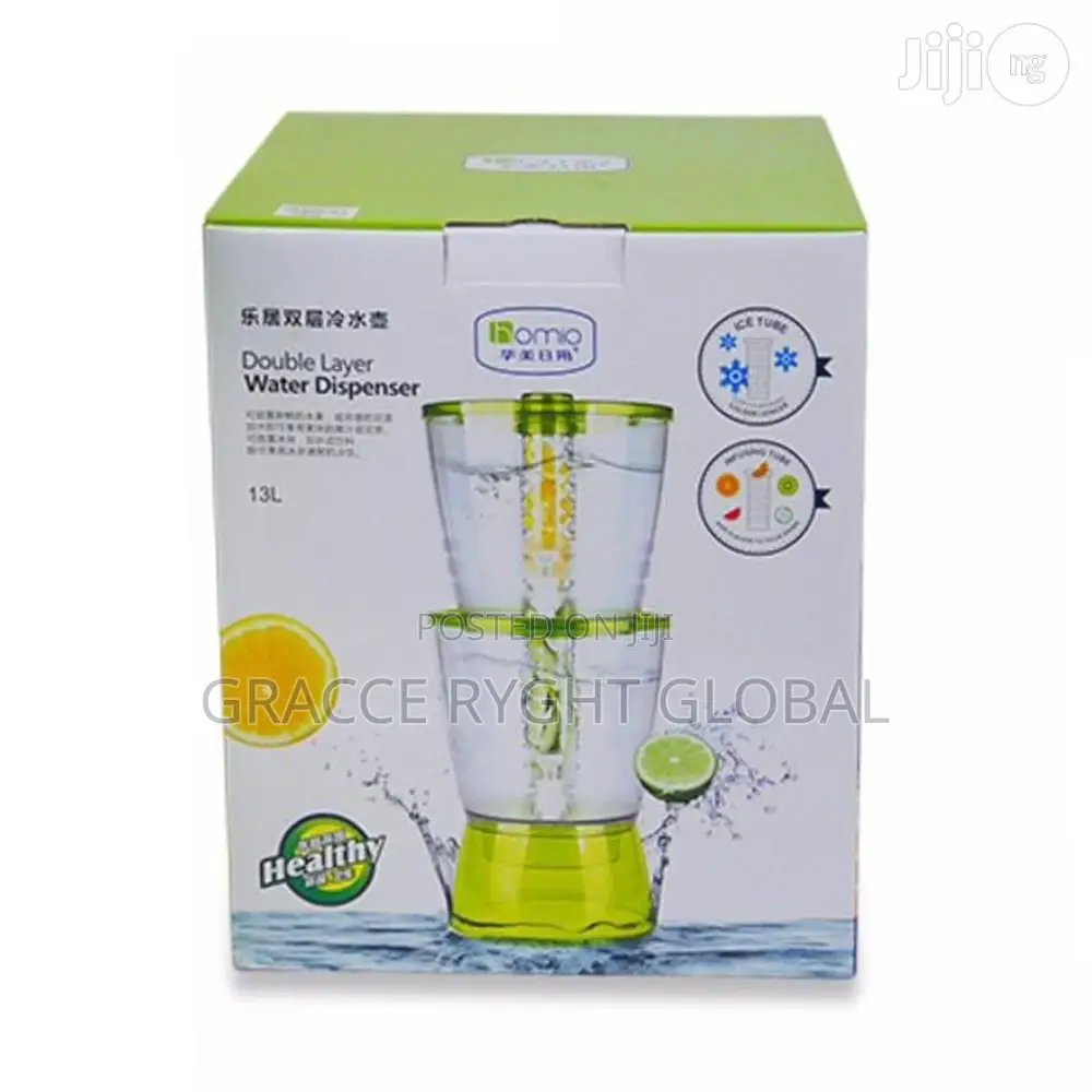 Double Layer Drink Dispenser