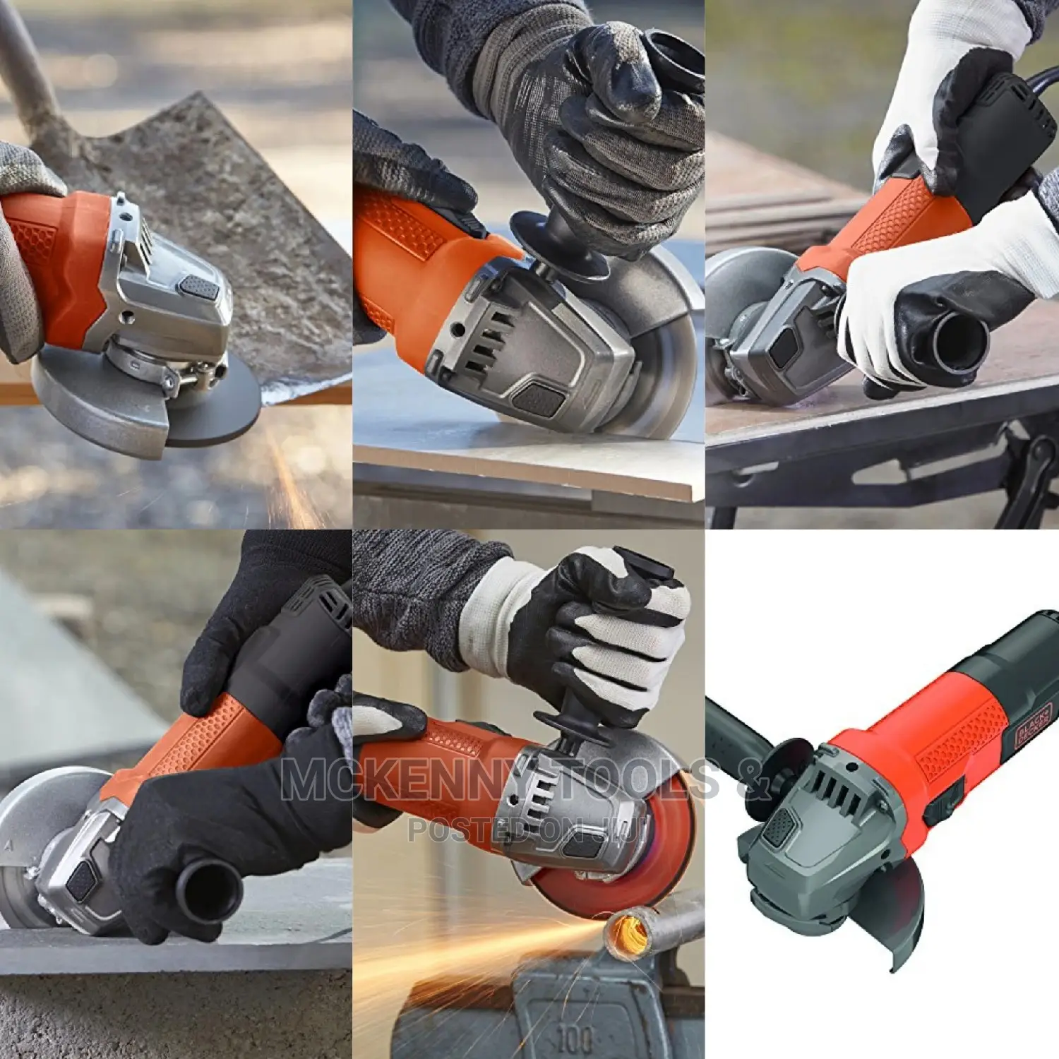 110a5-Gb Angle Grinder, 1000W, 115 Mm