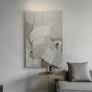 Modern Abstract Texture Acrylic Canvas Painting