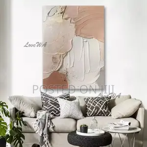 Modern Abstract Texture Acrylic Canvas Painting