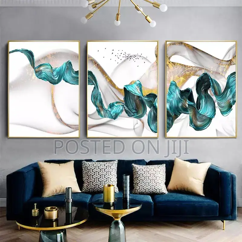 Green Drifting Flying Wall Art
