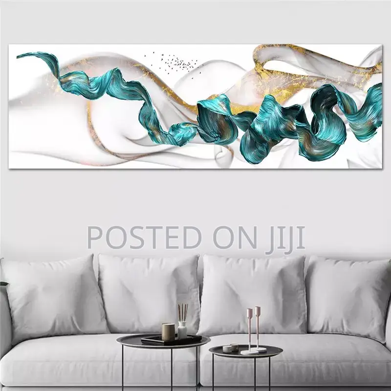 Green Drifting Flying Wall Art
