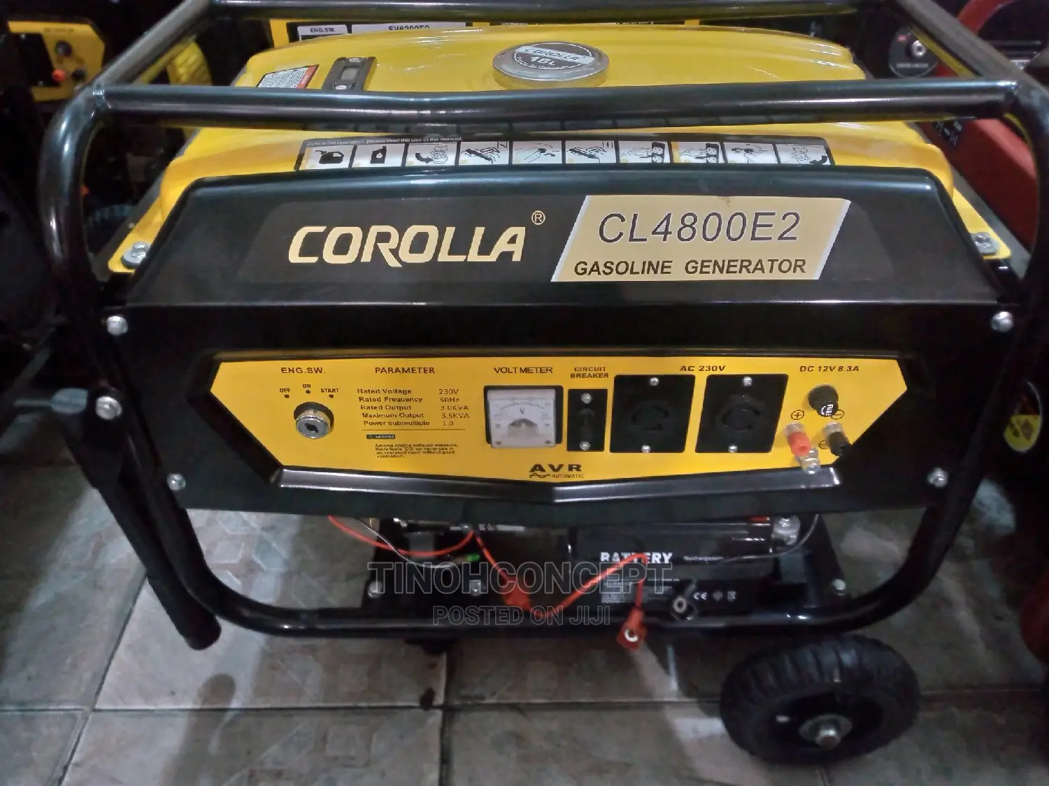 Corolla Generator CL4800 3.5 Kva