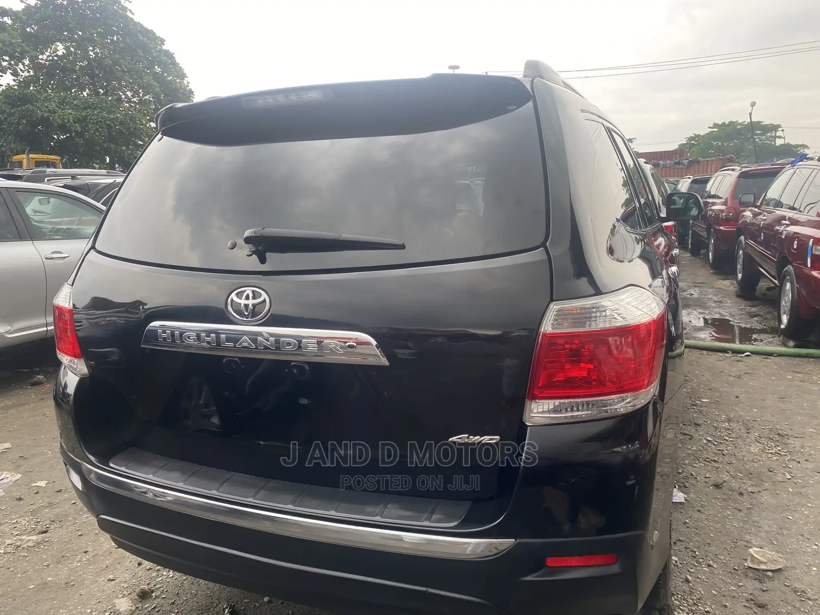 Toyota Highlander 2012 Black