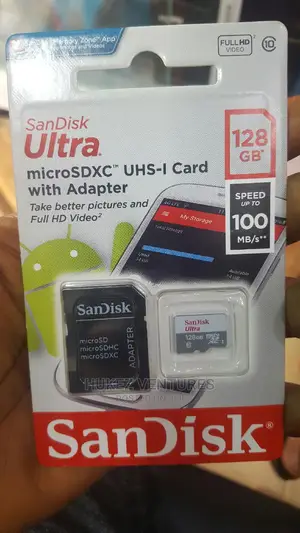 Sandisk Ultra Micro SD (Memory Card) 128gb Class 10