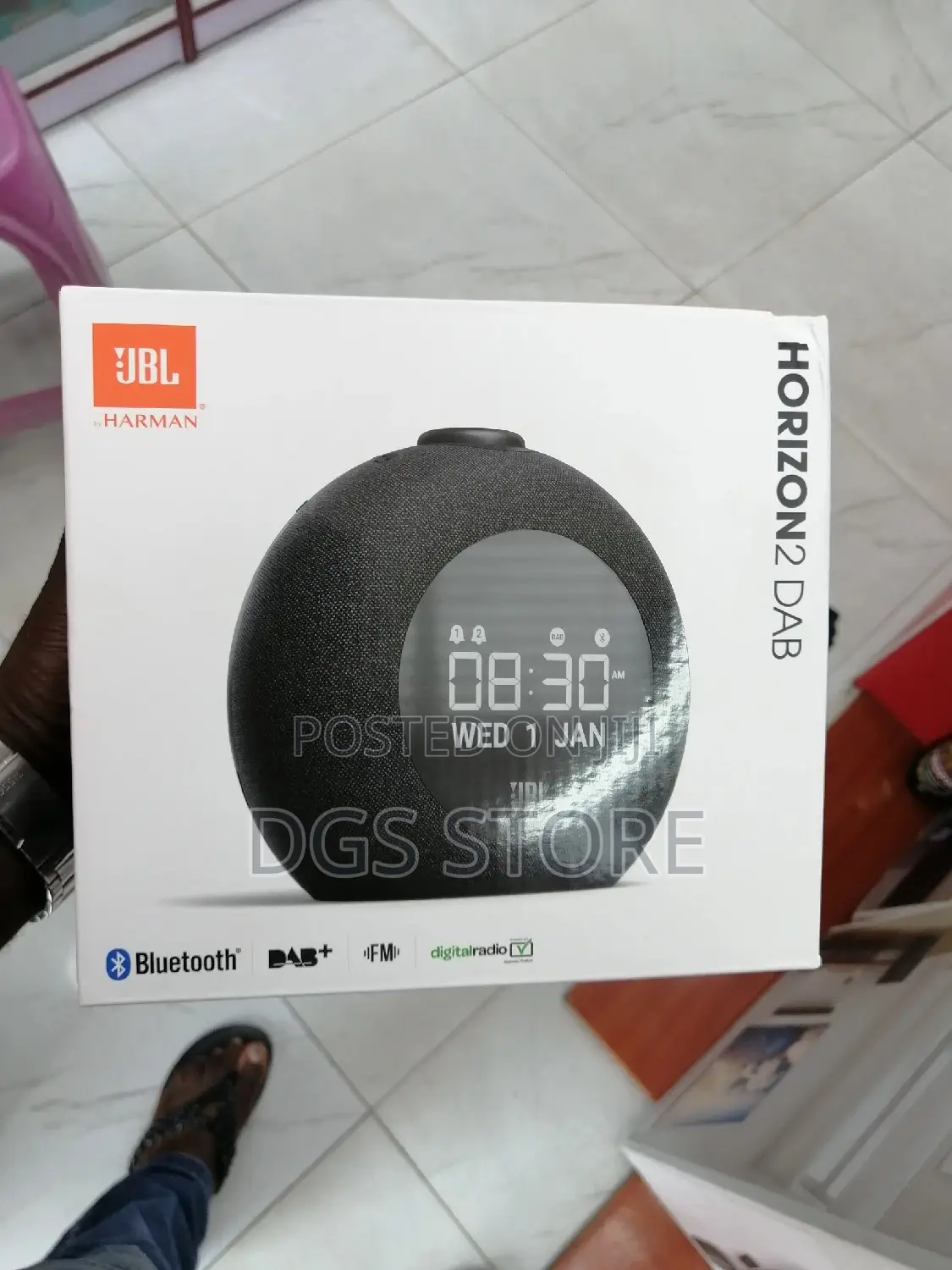 JBL Horizon 2 Clock Radio DAB Bluetooth Speaker