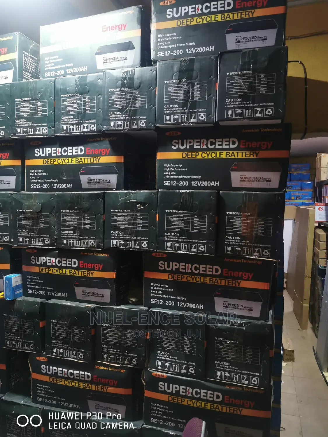 12v 200ah Superceded Deep Cycle Battery.