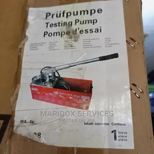 Pressure Testing Bucket