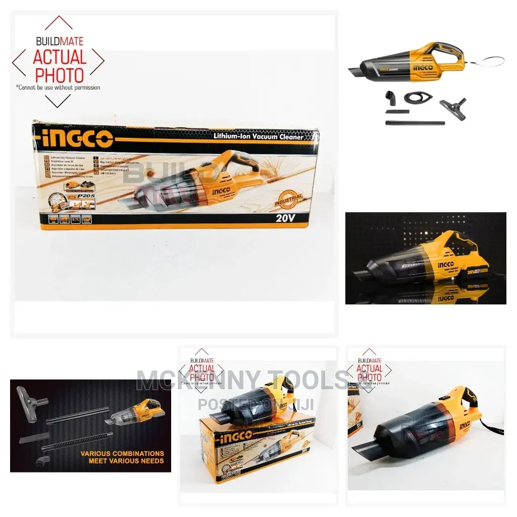 INGCO Cordless Wireless Vacuum Cleaner 20V CVLI2001