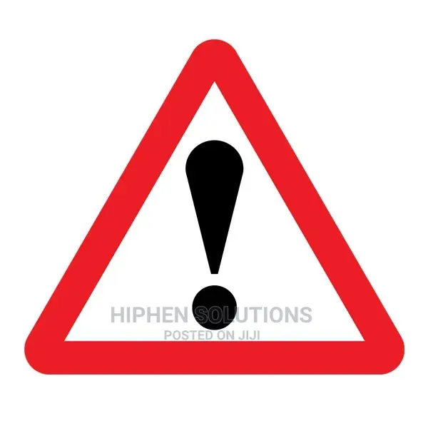 Safety Road Sign Warning Board