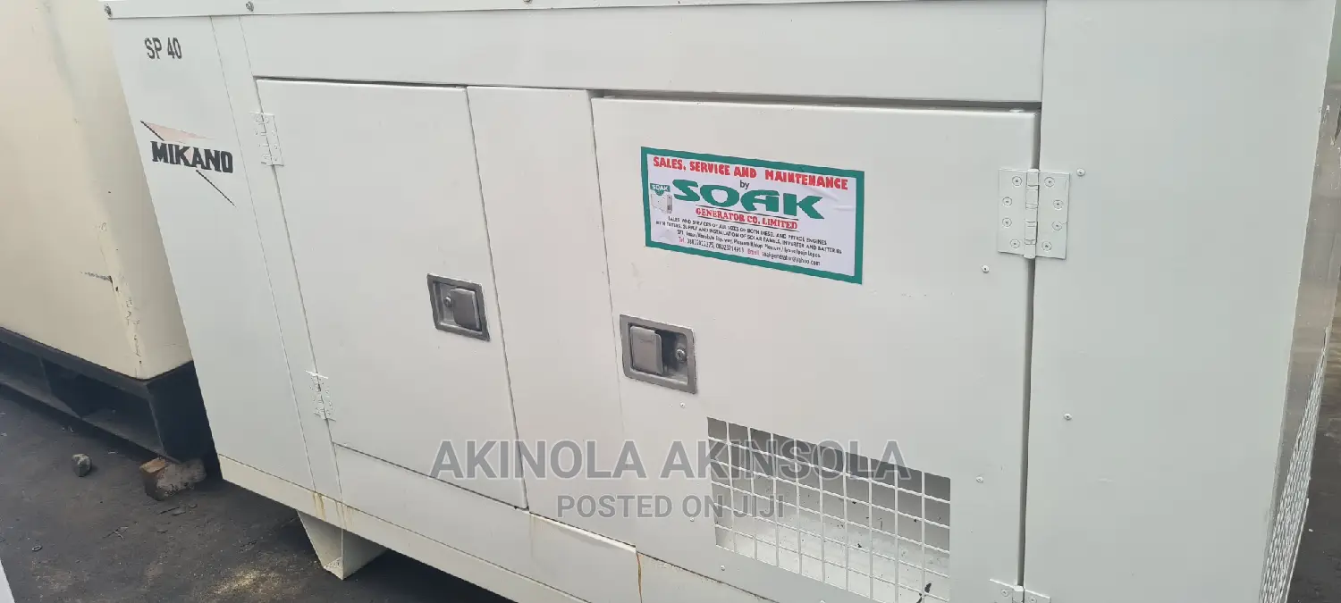 40kva Mikano Soundproof Generator
