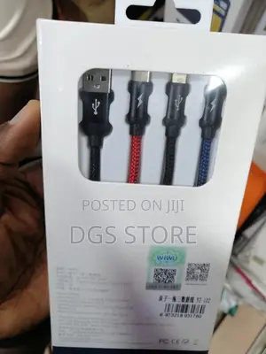 Wiwu ATOM Charging Synic Cable 3 in 1