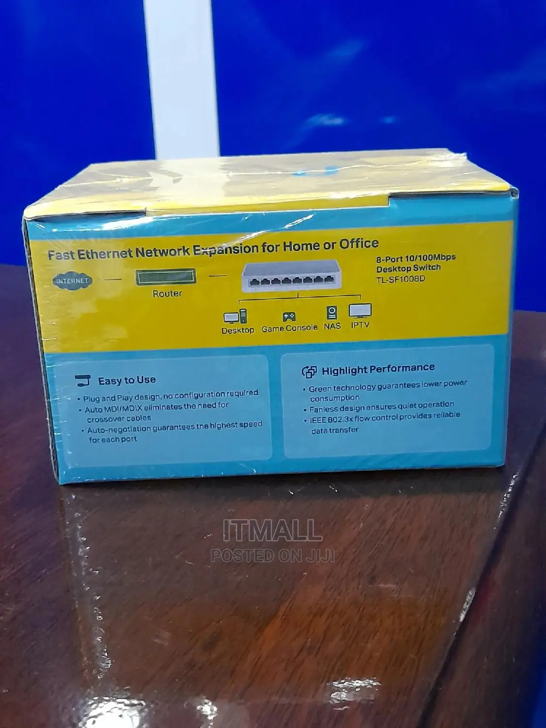 Tplink 8ports 10/100 Network Switch