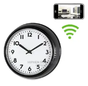 Wall Clock Hidden Wifi Camera