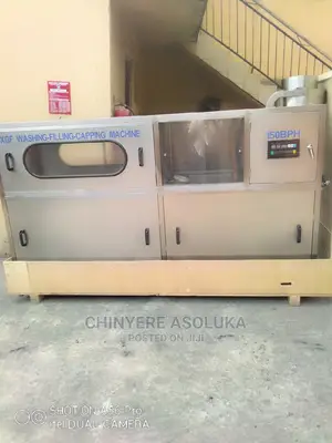 Dispenser Rinsing, Filling and Capping Machine 150bottles/Hr