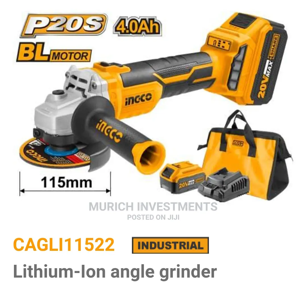 Lithium-Ion Angle Grinder