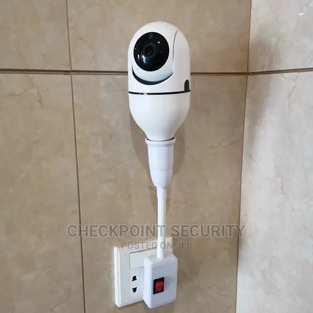 Smart Ptz HD 1080P Camera With E27 Screw Bulb