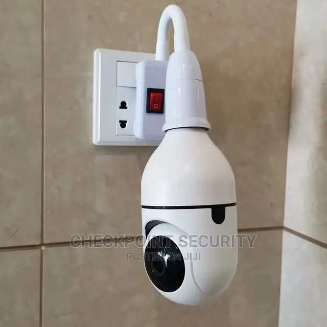 Smart Ptz HD 1080P Camera With E27 Screw Bulb