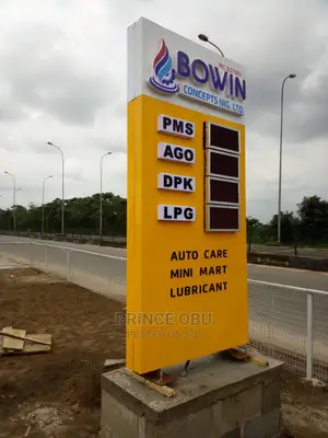 3d Digital Signage With Led Light and Alco Bond Cladding
