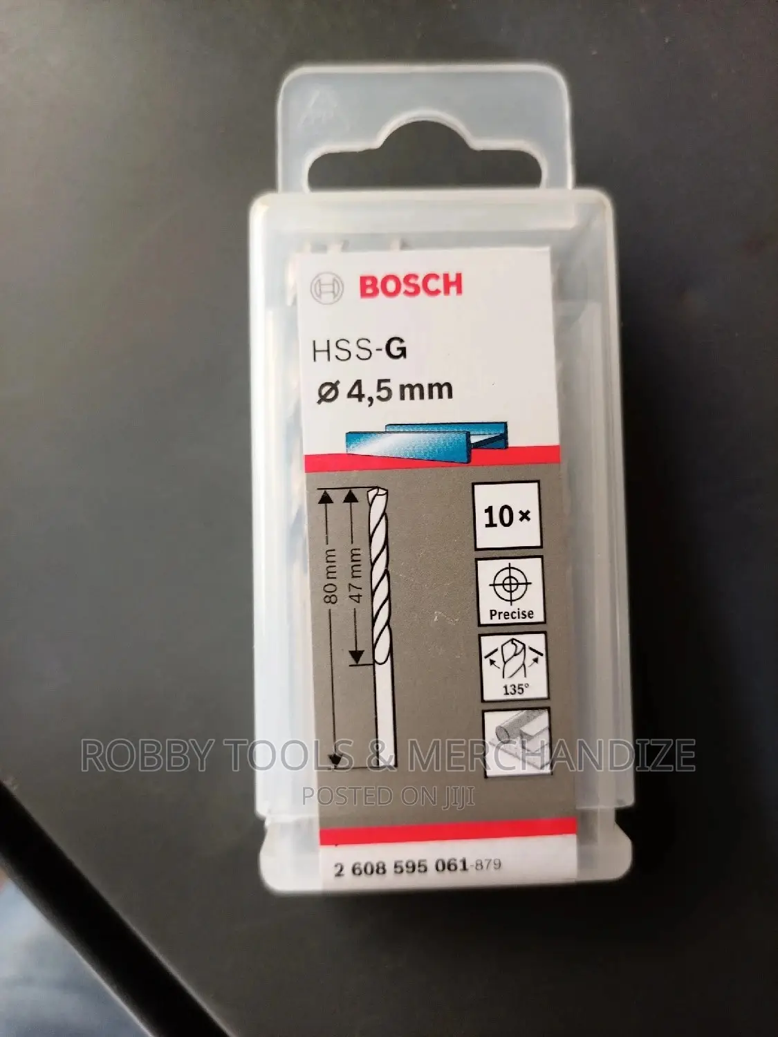 Bosch Drilling Bit 4.5mm X10 (Set)