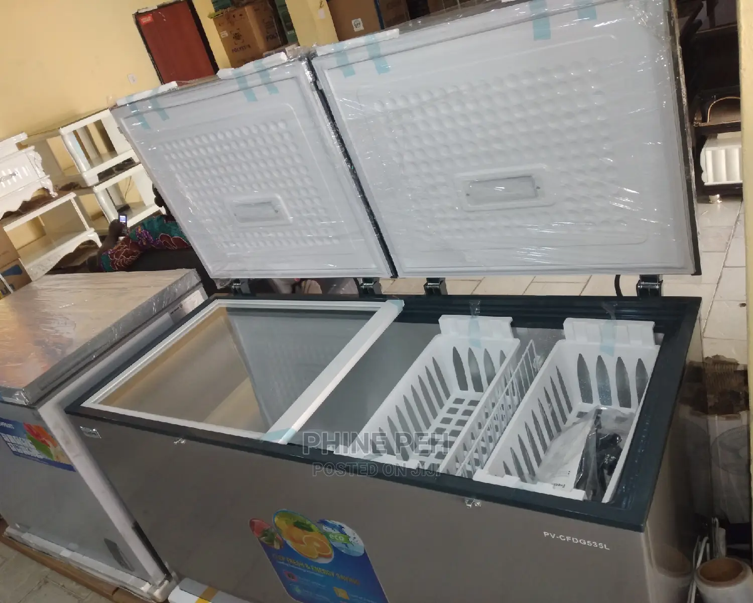 Polystar Double Door Deep Freezer Pv_cfdg535l