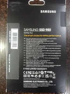 1tb Samsung 980 M.2 Nvme SSD