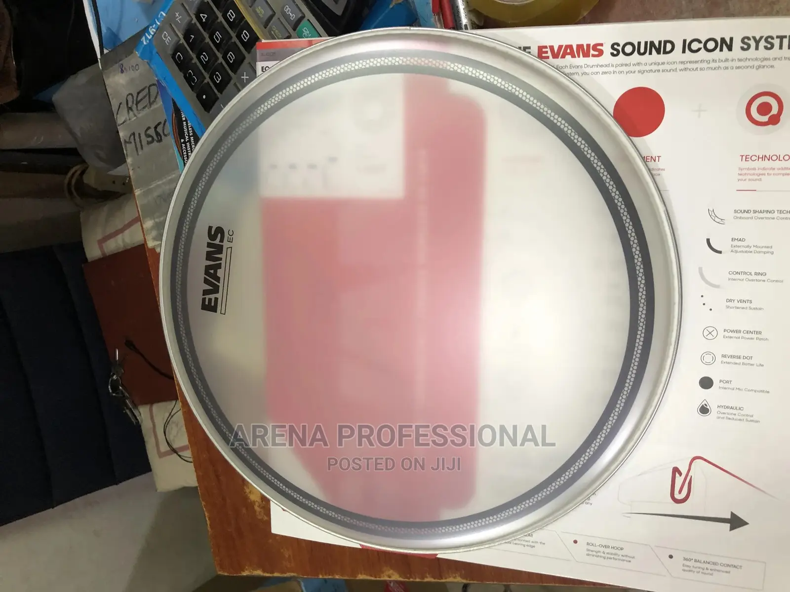 Evans 14” EC Drum Head