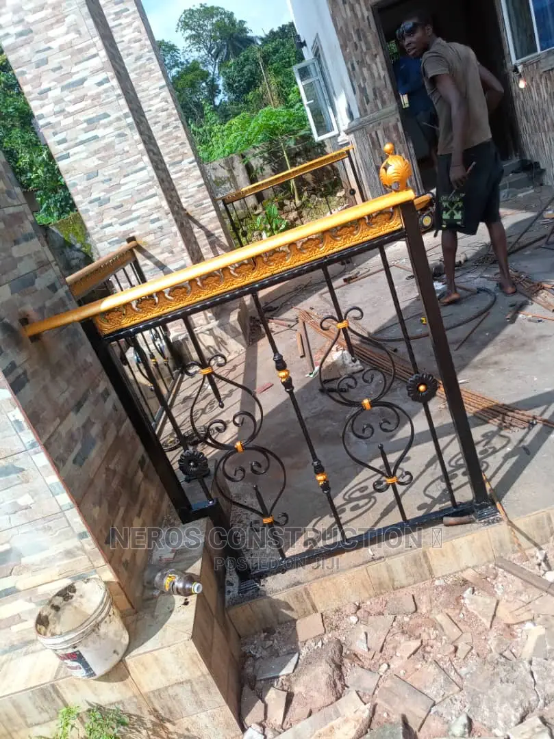 Complex Wrought Iron Design