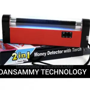 Fake Money Detector Uv and Mg Light Battery Electricity