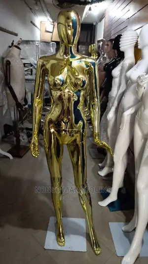 Size 8 Female Brand New Gold Chrome MANNEQUINS