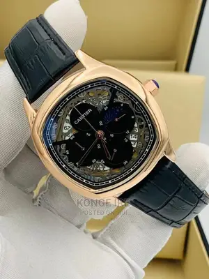 Photo - Cartier Chronograph Leather Watch