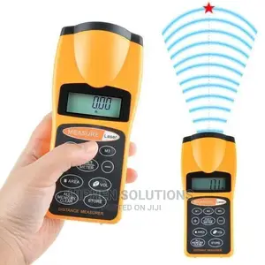 Ultrasonic Distance Measurer With Laser Pointer Distance Met
