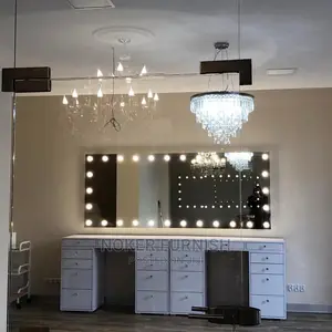 Double Make Up Dresser Table With Mirror