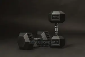 A Pair Of 20kg Hex Dumbells