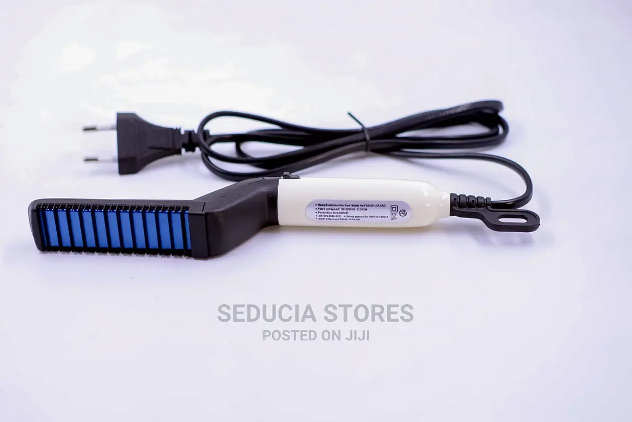Beard Straightener Electric Hot Comb for Men