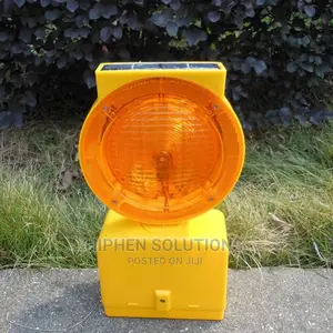 Flash Steady Amber Solar Light for Traffic Safety