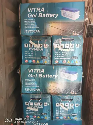 12v 200ah Vitra Gel Battery.