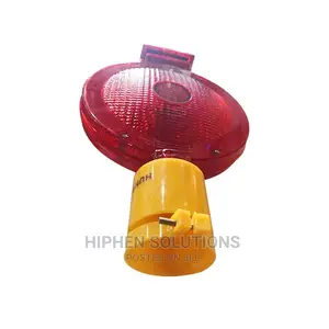 LED Emergency Flash Strobe Beacon Solar Traffic Cone Light