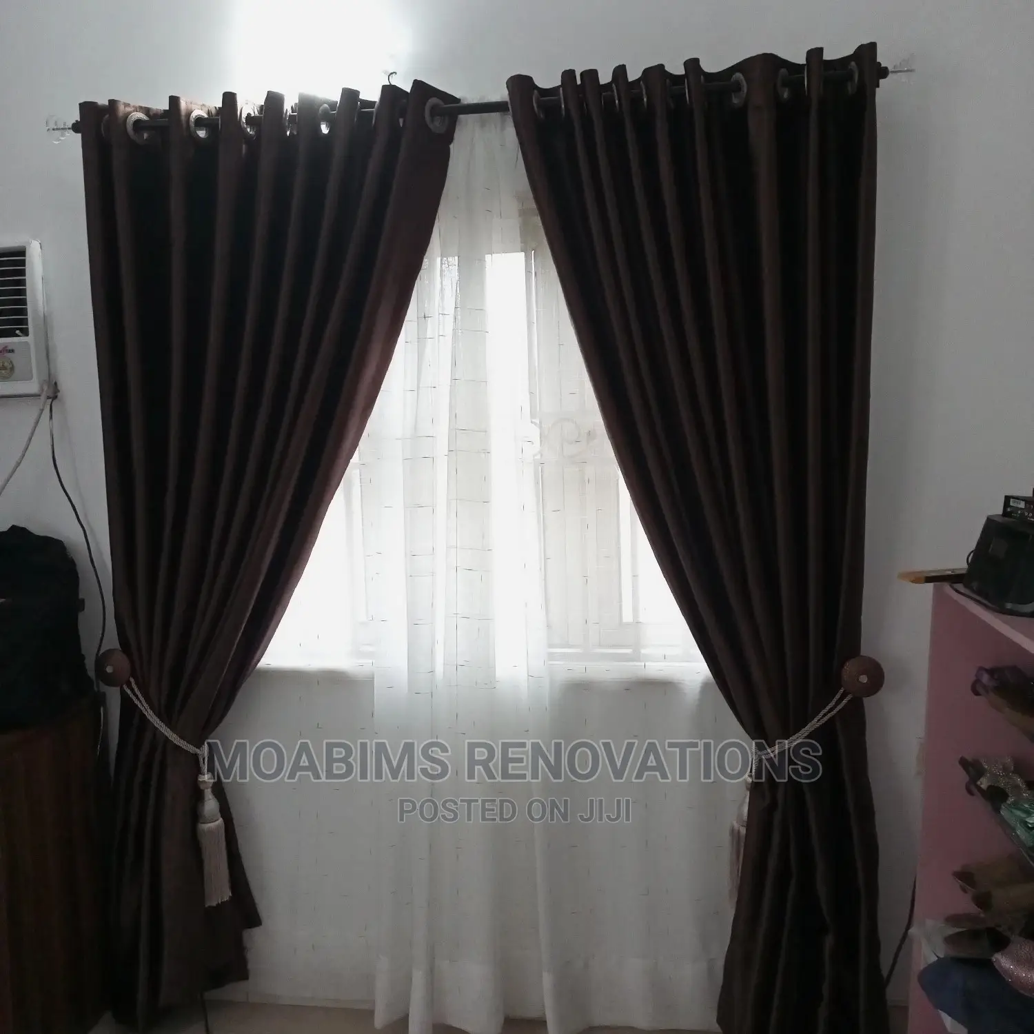 Unique Brown Chocolate Curtain Fabrics
