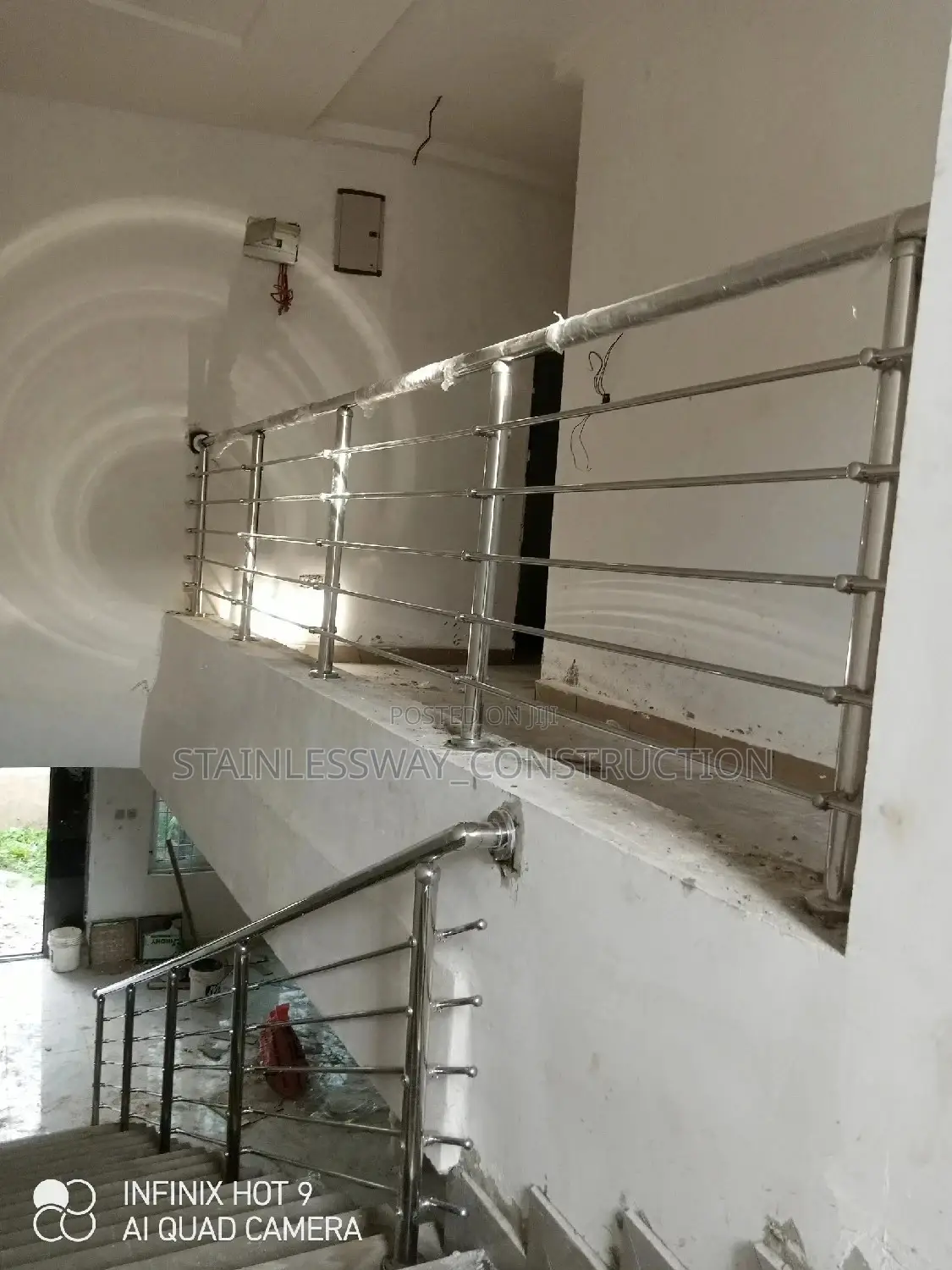 5 Lining Stainless Hand Rail (With 304 Turkey Pipe)