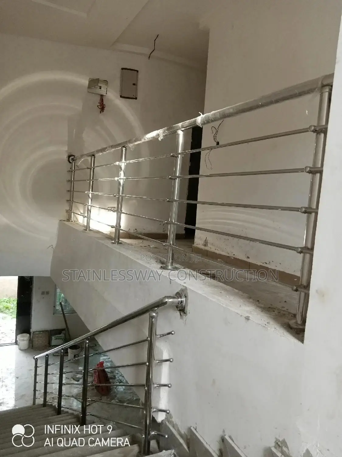 5 Lining Stainless Hand Rail (With 304 Turkey Pipe)