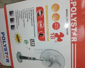 Polystar Rechargeable Fan 18inches