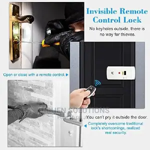Remote Lock Keyless Entry Door Lock/ Security Lock