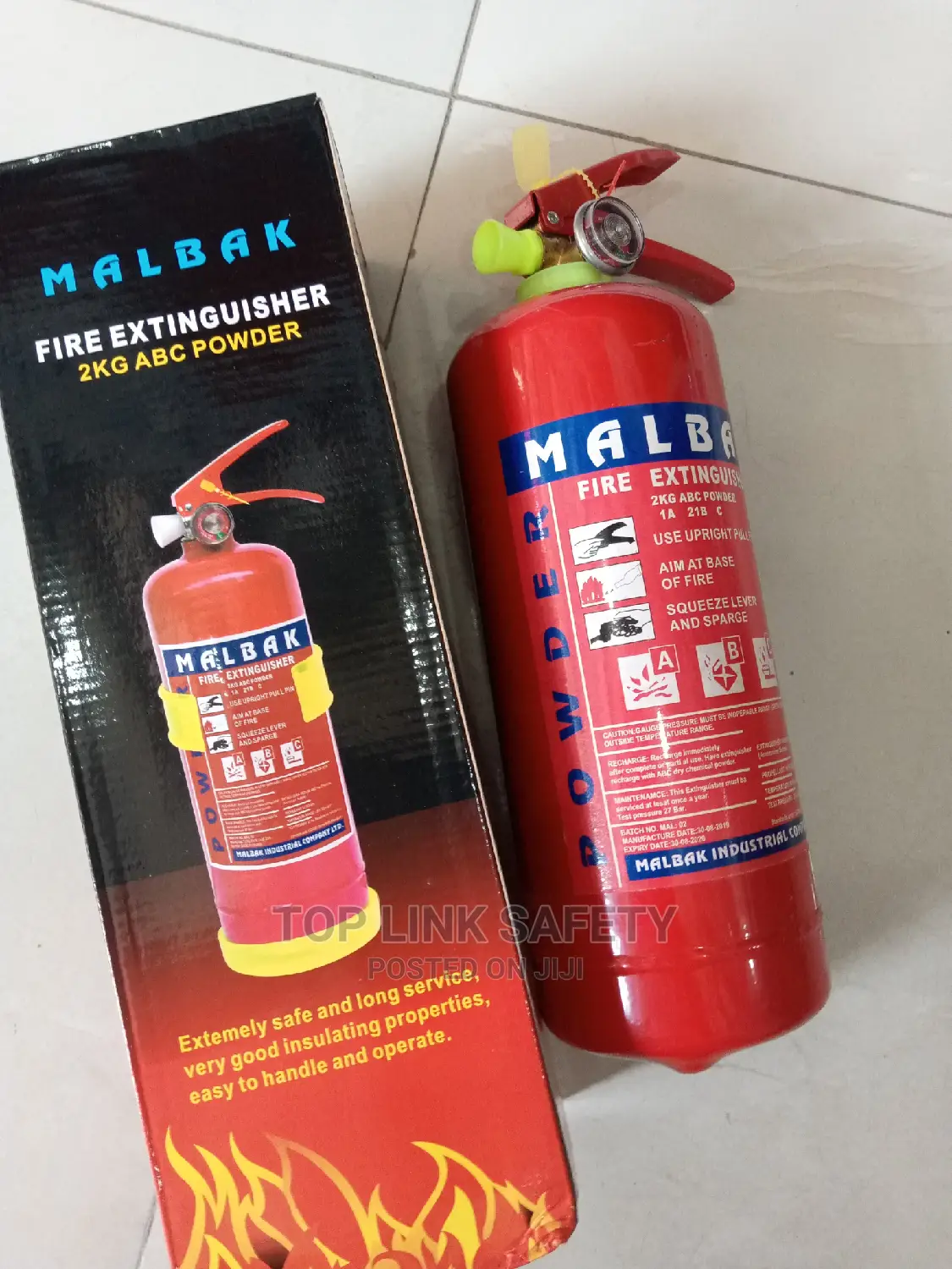 2kg Fire Extinguisher Multi-purpose