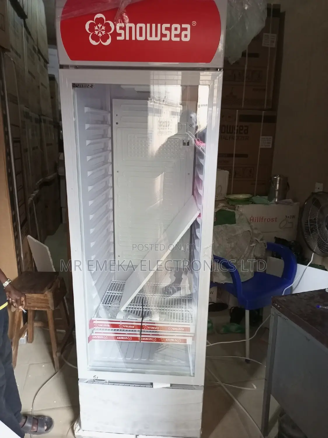 Snow Sea Show Case 500L