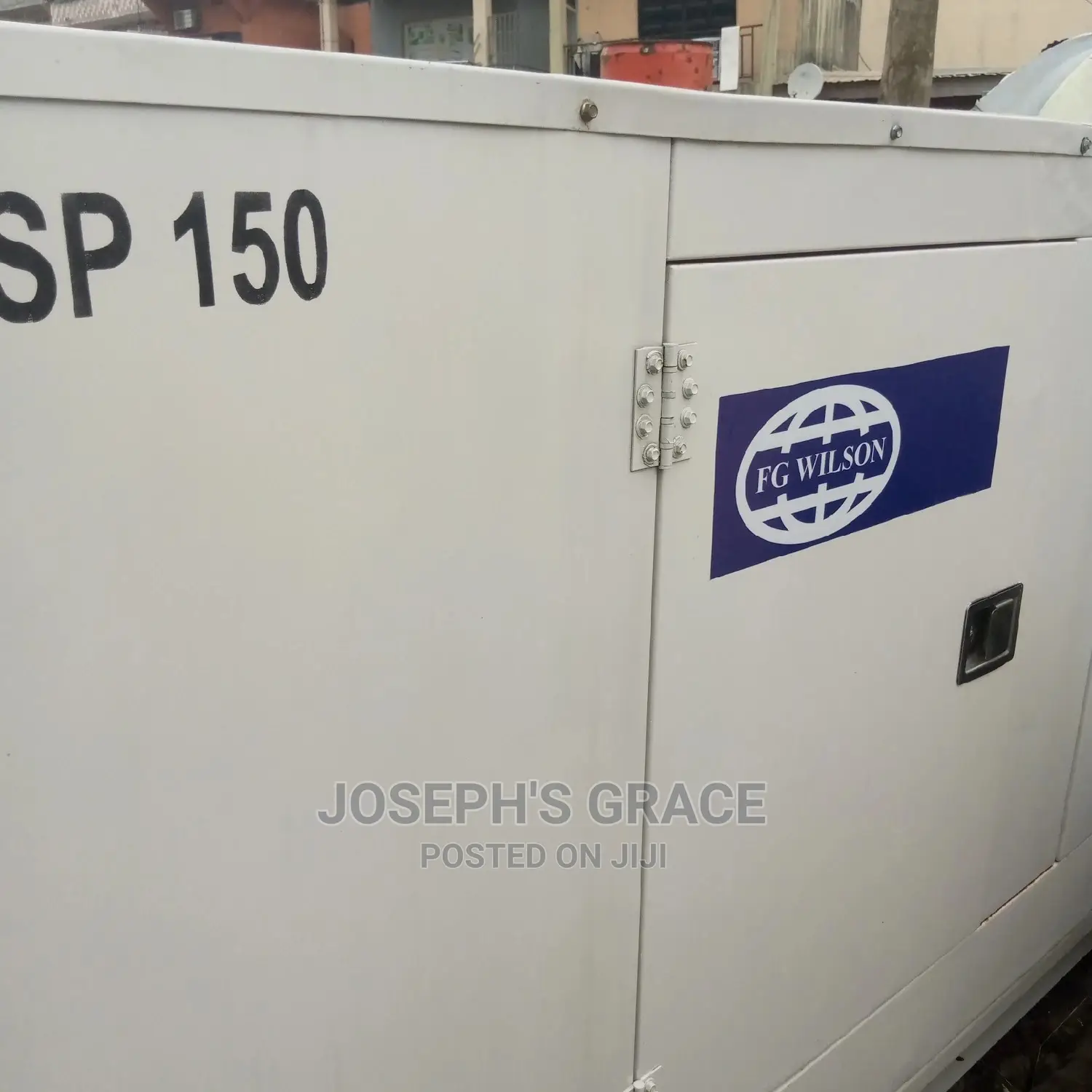150kva FG Wilson Eco Plus, Perkins Sound Proof Generator.