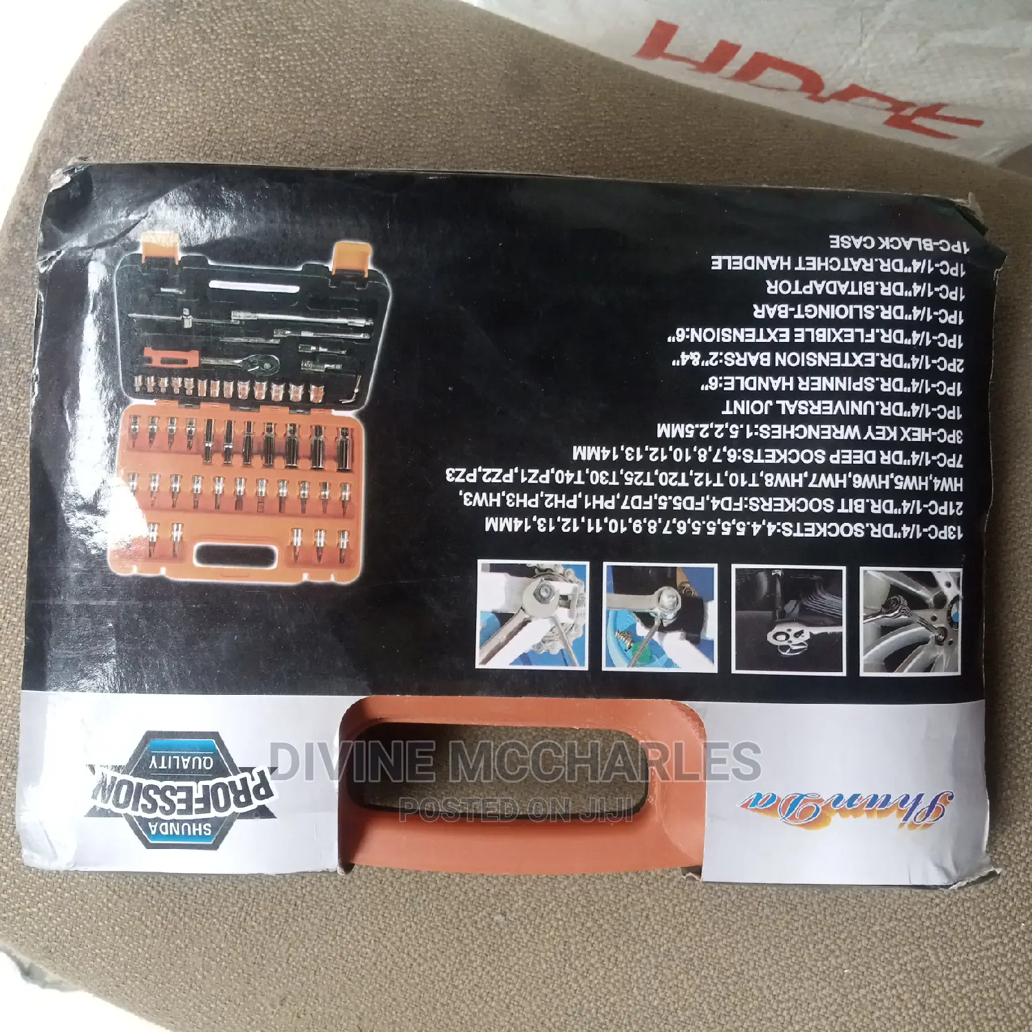 53pcs 1⁄4"Drive Socket Set